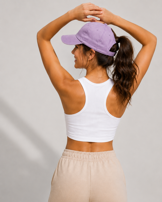 Gorra para coleta Auren Muse en Lila Lavanda